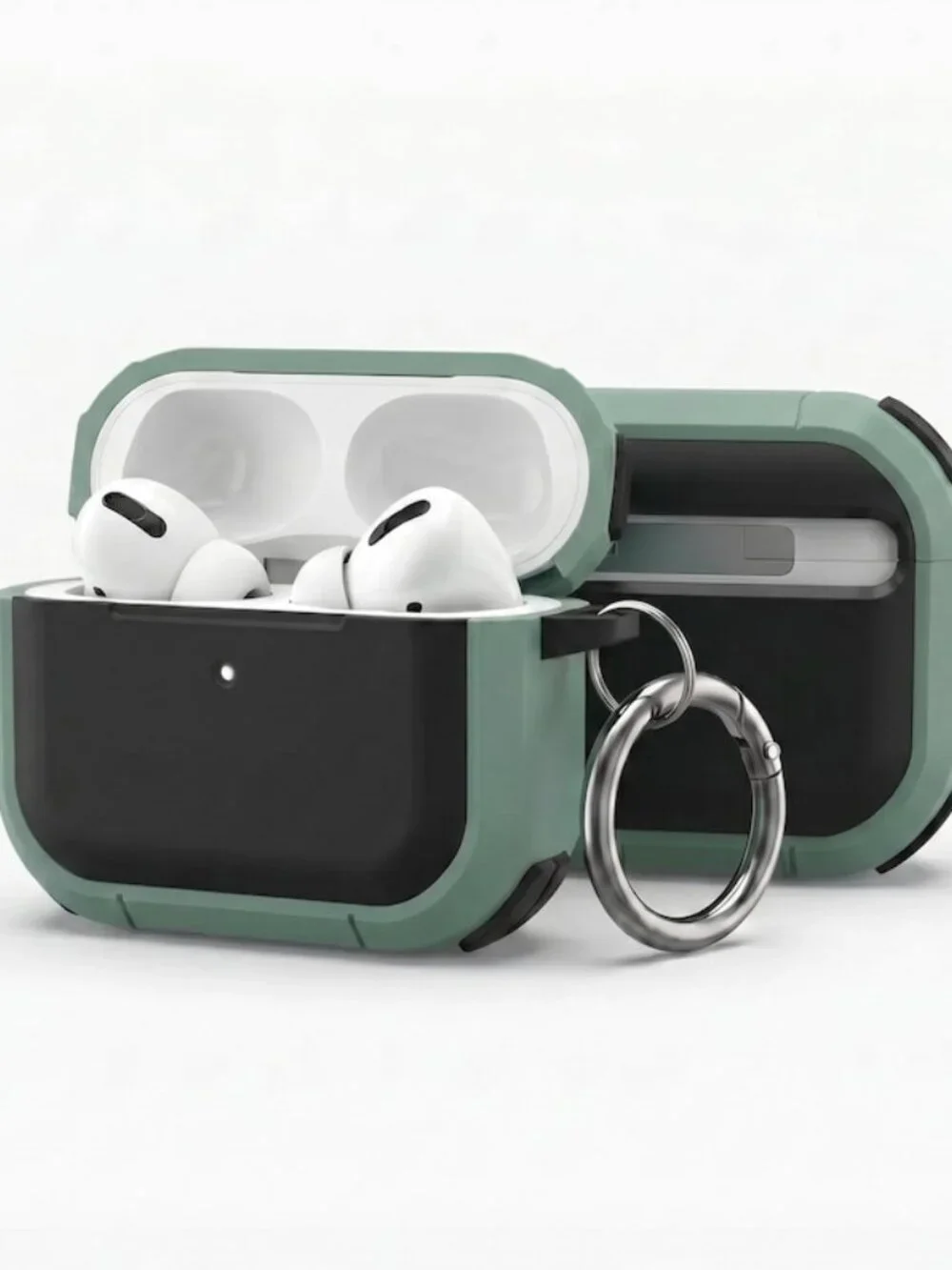 Green AirPods Pro Heavy Duty Case - Shockproof Armor Cover